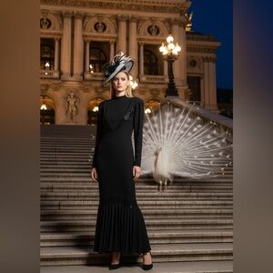 ZAN gorgeous floor length gown